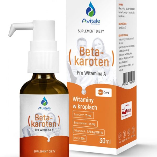 Beta-karoten- naturalna pro-witamina A