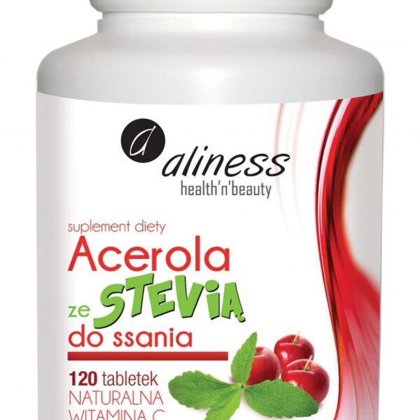 Acerola ze stevią do ssania