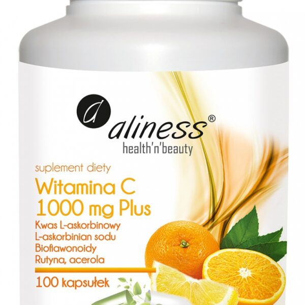 Witamina C 1000 mg PLUS bioflaw, rutyna, acer. x 100 VEGE kaps.