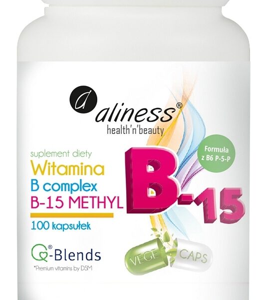 Witamina B complex B-15 METHYL x 100 VEGE kaps.