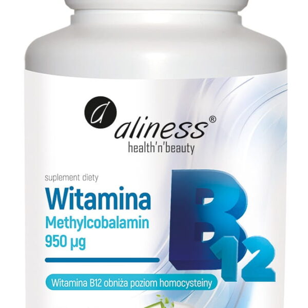 Witamina B12 Methcobalamin 950 µg x 100 VEGE kaps.