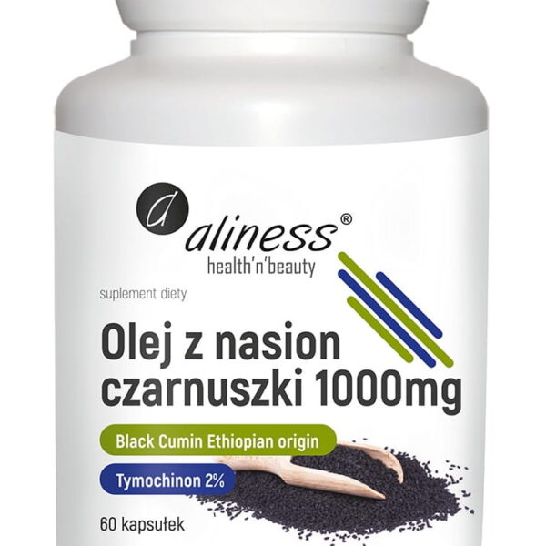 Olej z czarnuszki 1000mg 60k.