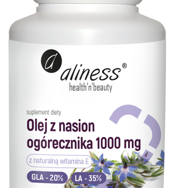 Olej z ogórecznika 1000mg 60k.