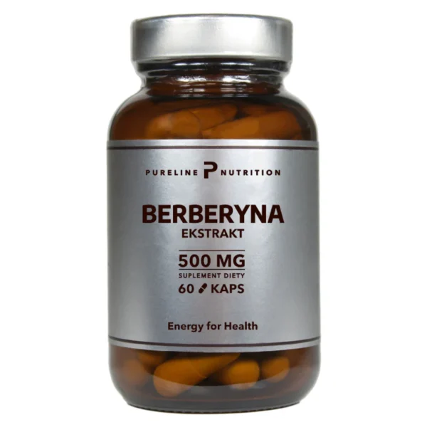Berberyna HCL 500mg 60k.
