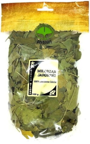 Miłorząb japoński liście 100g