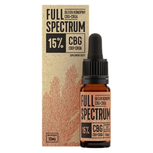 Olejek CBG 15% Full Spectrum Life Drops na 60 dni
